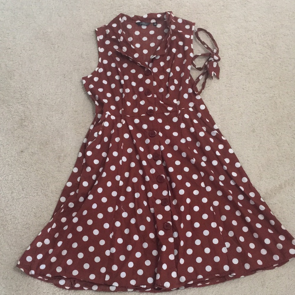 Polka dot dress